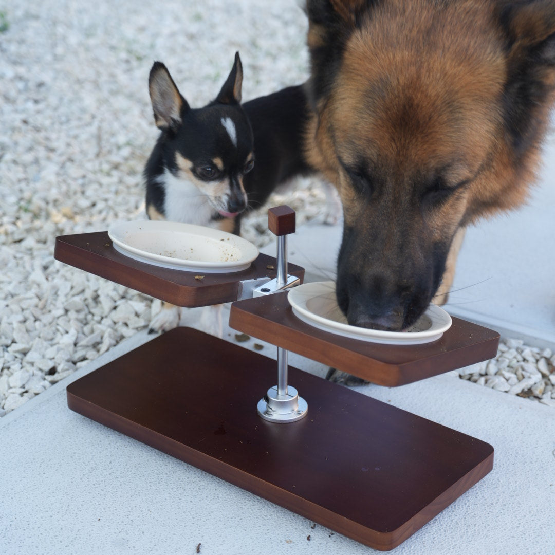 Wood Series — Double bowl