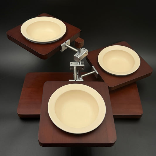 Wood Series — Triple Bowl