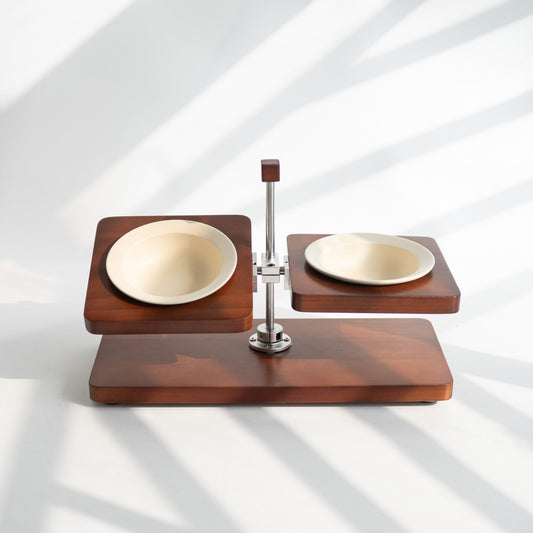 Wood Series — Double bowl